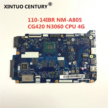 NM-A805 CPU N3060 4G CG420 NM-A805 Laptop placa-mãe para o Lenovo ideapad 110-14IBR Laptop RAM placa-mãe teste de 100% trabalho  5