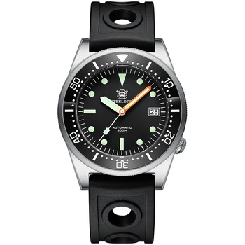 STEELDIVE Relógios de Mergulho Homens 200m Mens Relógios Automáticos Mecânicos Impermeável NH35 Safira Relógio Automático Homens  10